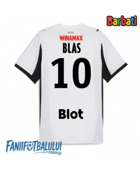 Stade Rennais Ludovic Blas #10 Tricou Fotbal Replică 2025-26 Barbati Deplasare